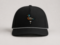 The Duck Hook - Black Roped Performance Hat
