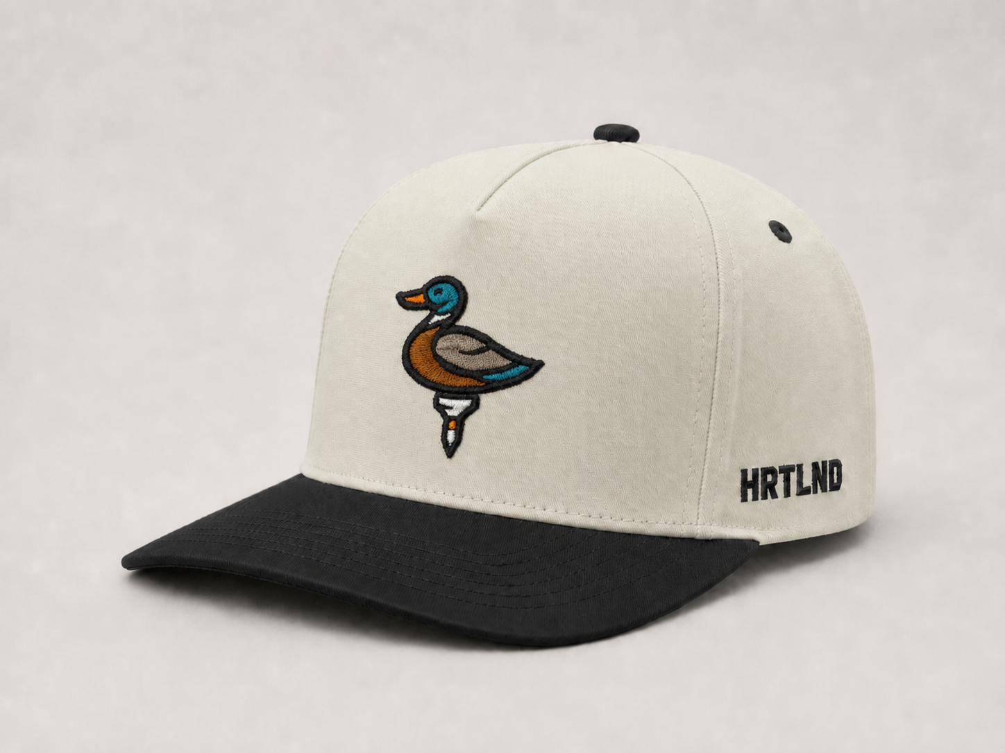 The Sand Trap - Tan and Black Hat