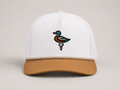 The Sandbar - White & Camel Roped Performance Hat