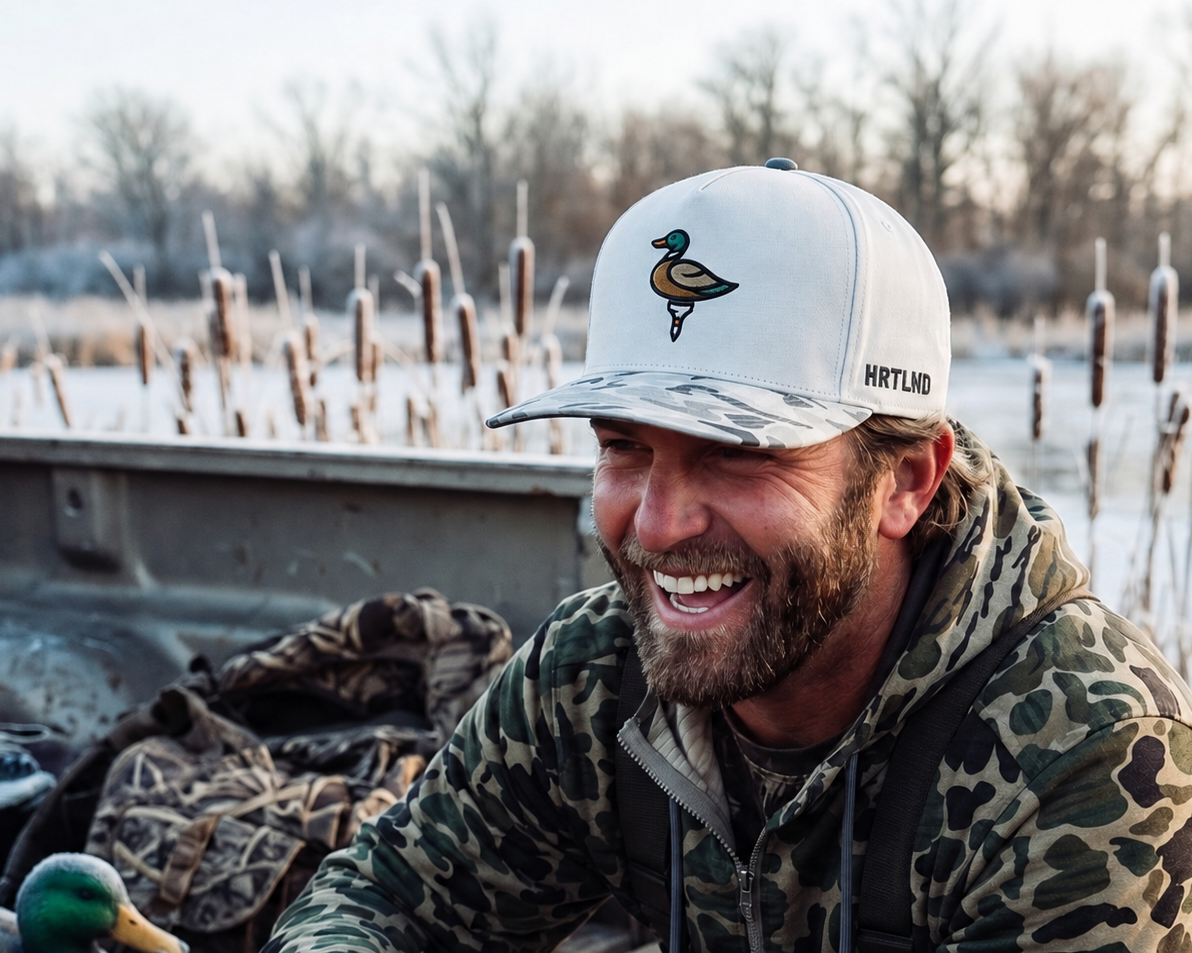 The Decoy - Whiteout Camo Hat