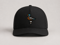 Little Duck Hook - Kids' Black Perforated Hat - The HRTLND