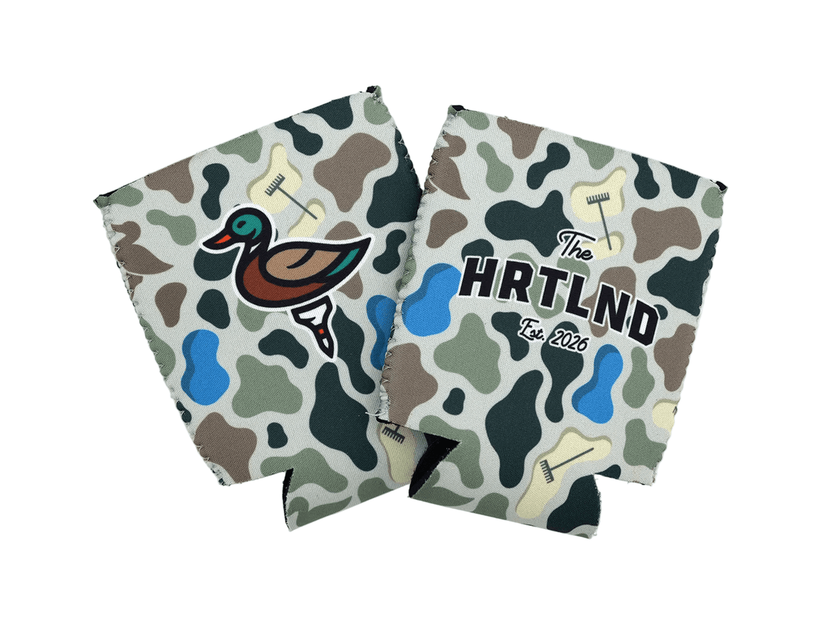 Signature Camo Koozie - The HRTLND
