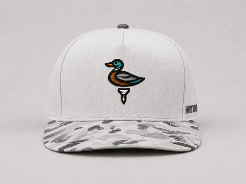 The Decoy - Whiteout Camo Hat - The HRTLND