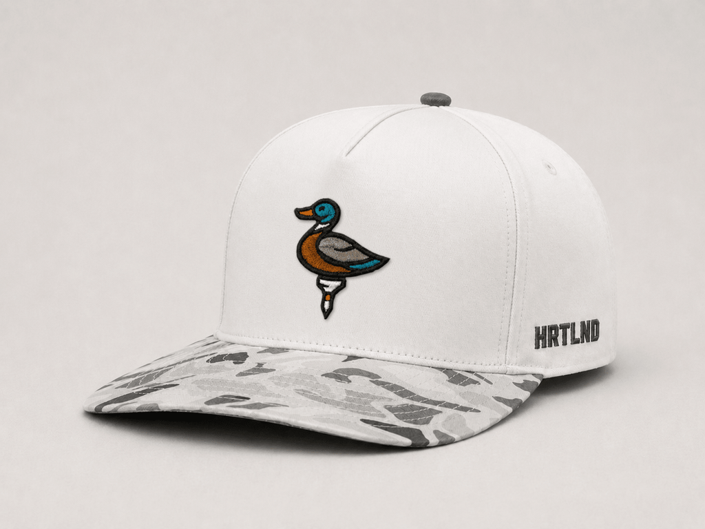 The Decoy - Whiteout Camo Hat - The HRTLND