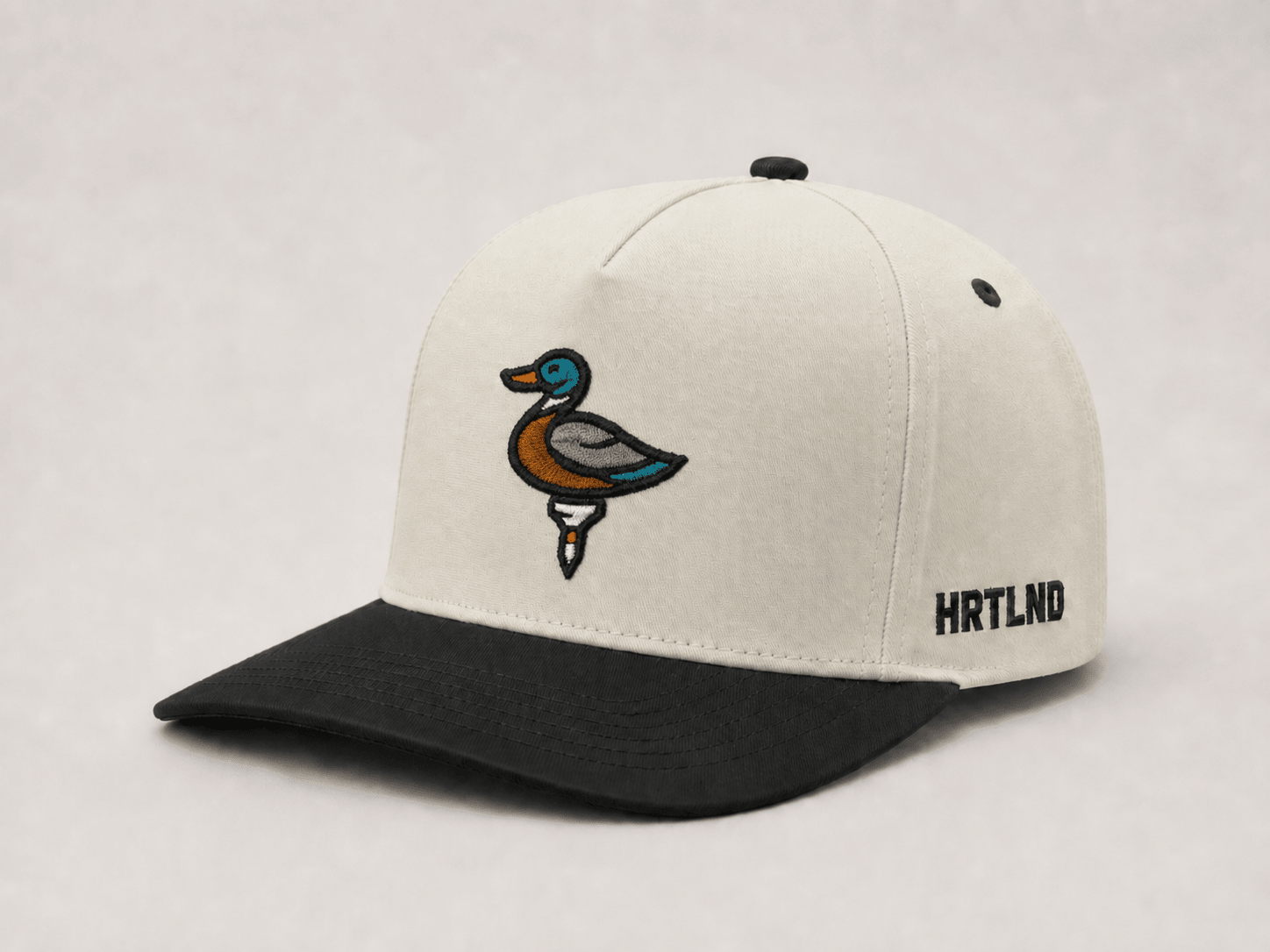 The Sand Trap - Tan and Black Hat - The HRTLND