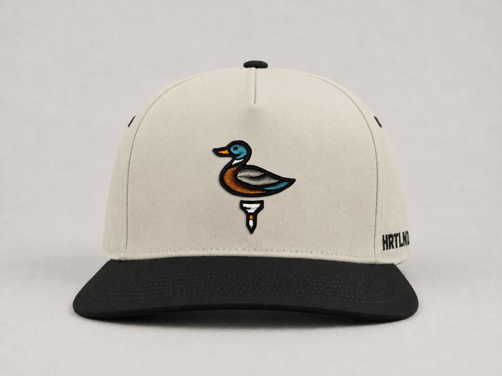 The Sand Trap - Tan and Black Hat - The HRTLND