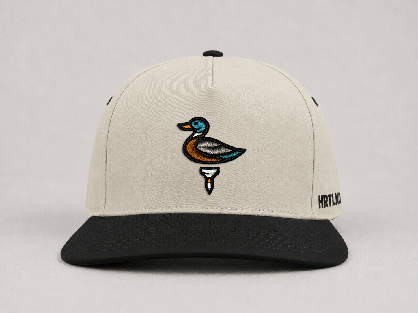 The Sand Trap - Tan and Black Hat - The HRTLND