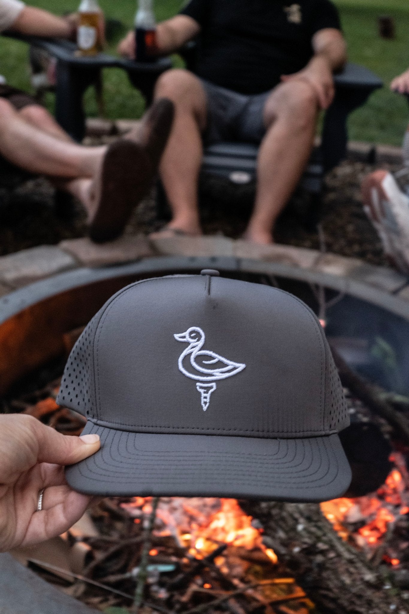 The XL Bomber - Gray Performance Hat - The HRTLND
